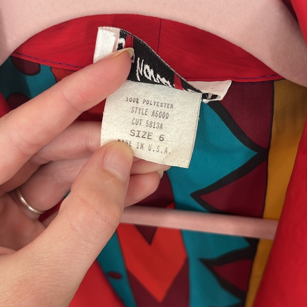 Insane Vintage Blazer Multicolor - Picture 3 of 5
